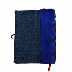 Book cover with embroidery • floral elements