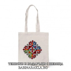 Cotton bag with embroidery 003