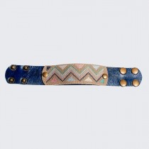 Leather Bracelets with Embroidery Concord