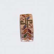 Leather Bracelets with Embroidery Generous