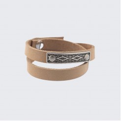 Leather bracelet • Teodora