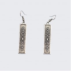 Earrings with Bulgarian Embroidery  • Kalimana