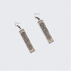 Earrings with Bulgarian Embroidery  • Kalina
