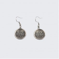 Earrings with Bulgarian Embroidery  • Elena