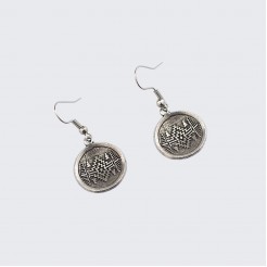 Earrings with Bulgarian Embroidery  • Elena