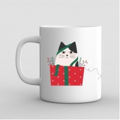 Christmas "Kitten" mug