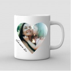 My lovely mother's Christmas mug with photo