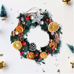 Star Christmas Wreath