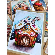 Christmas House Card