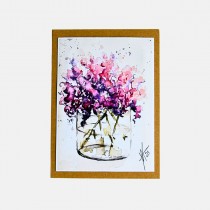 Lilac Bloom Art Card