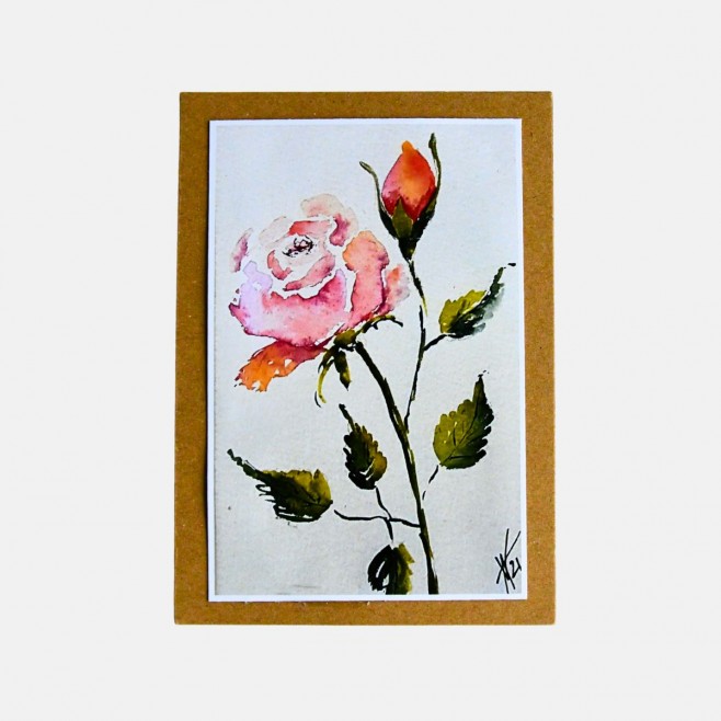 Rose Card