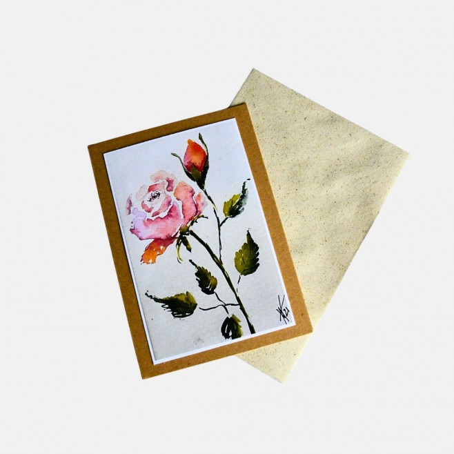 Rose Card
