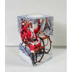Christmas candlestick Good mood