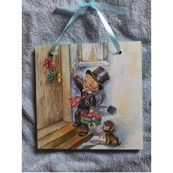 Christmas panel Chimney sweep
