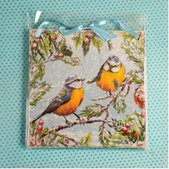 Christmas panel Bird 3