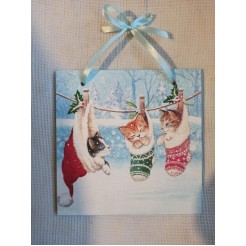 Christmas billboards Kittens