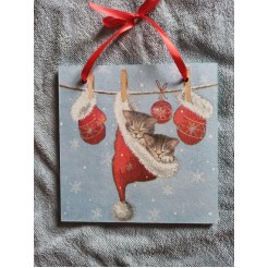 Christmas billboard Kittens 1