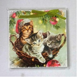 Christmas billboard Kittens 3
