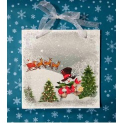 Christmas board Snowman 2
