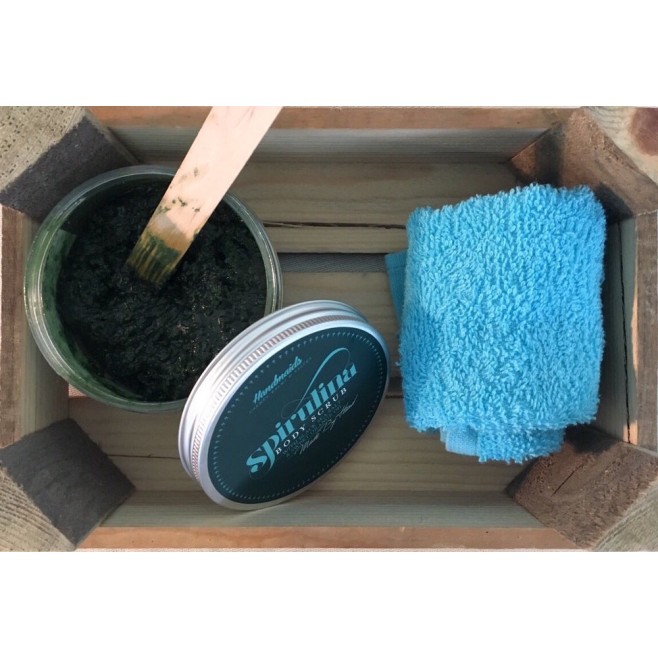 Spirulina Body Scrub, Handmaids