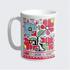 Mug with Embroidery • model 2
