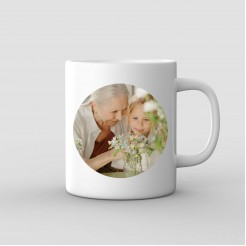 Gift Mug “Best Grandma in the World” (with photo)