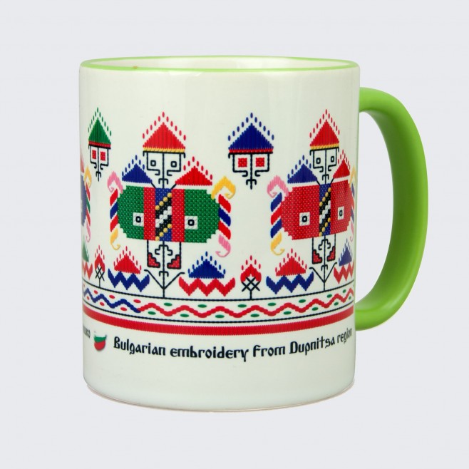 Cup with embroidery from the region of Dupnitsa / Shopka folklore area /