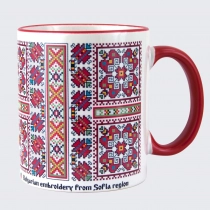 Embroidery cup from the village of Buhovo • Svilenitsa - model 1