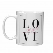 Mug for gift for Valentine's Day LO-VE