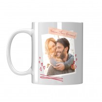 St. Valentine's Day Mug with a photo You're The Meaning of My Life