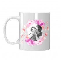 St. Valentine's Day Mug with a photo You're The Meaning of My Life - model 2