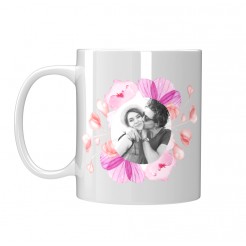St. Valentine's Day Mug with a photo You're The Meaning of My Life - model 2
