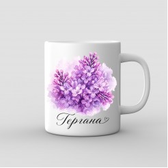 “Lilac” Mug for Gergana