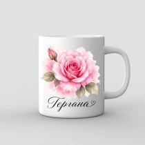 “Delicate Rose” Mug for Gergana