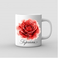 “Rose” Mug for Gergana