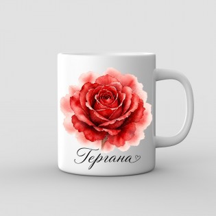 “Rose” Mug for Gergana