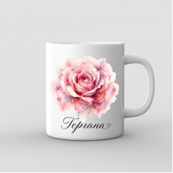“Rose” Mug for Gergana