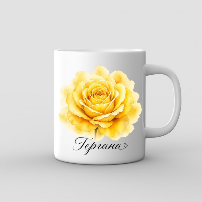 “Rose” Mug for Gergana
