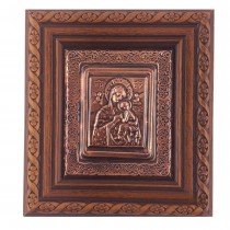 Copper Icon The Mother of God