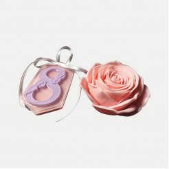 March 8 Gift Box Soap Pink Rose