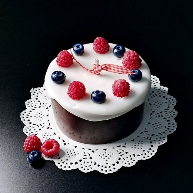 Birthday Cake Candle – Wild Berries
