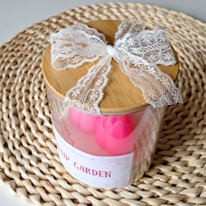 Candle Tulip Garden