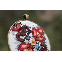 Beautiful Necklace »Embroidery» Code GIGLD1