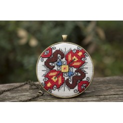 Beautiful Necklace »Embroidery» Code GIGLD1