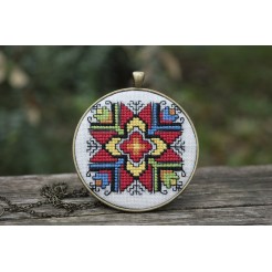 Necklace <<Bulgarian Embroidery>> code GIGLD10