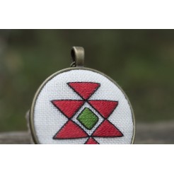 Necklace <<Bulgarian Embroidery>> code GIGLD100