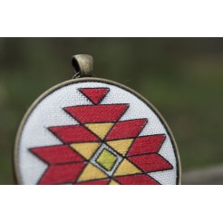 Necklace <<Bulgarian Embroidery>> code GIGLD101