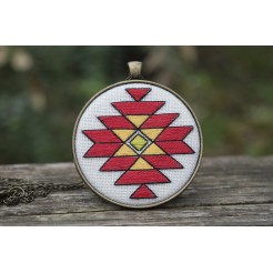 Necklace <<Bulgarian Embroidery>> code GIGLD101