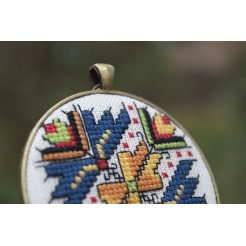 Necklace <<Bulgarian Embroidery>> code GIGLD2