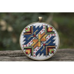 Necklace <<Bulgarian Embroidery>> code GIGLD2
